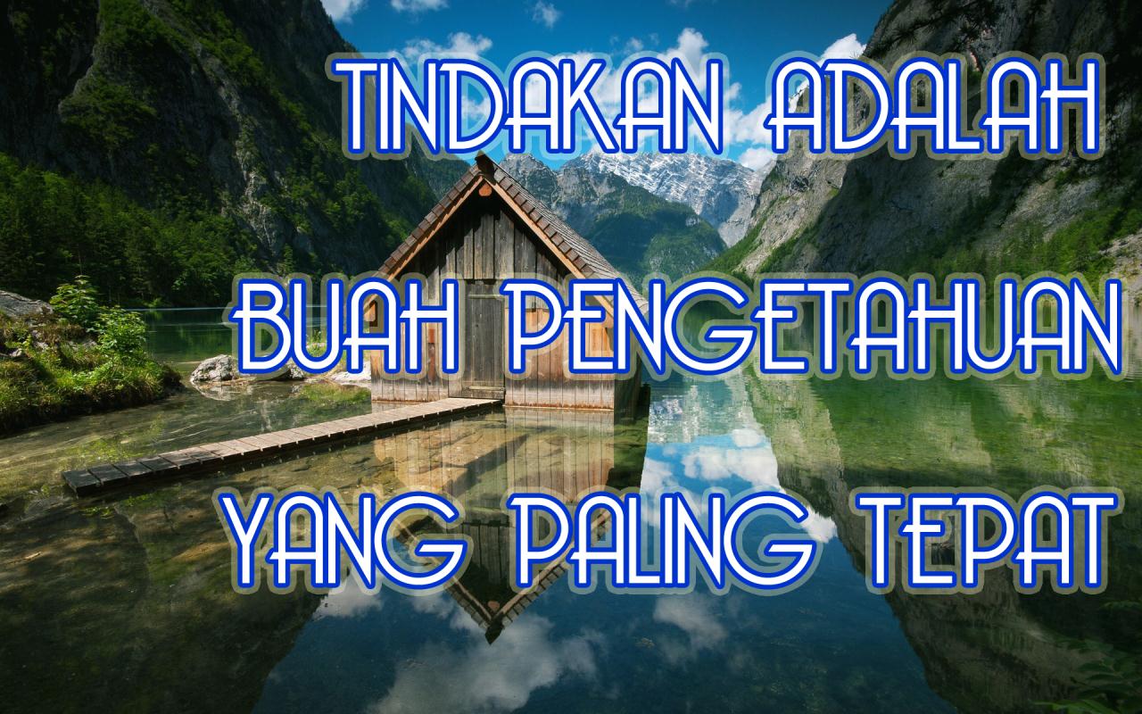 Kata mutiara motivasi: Buah Pengetahuan - Wallpaper Motivasi