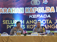 Kapolda Banten, Irjen Pol Tomsi : Optimalkan Pelayanan Keamanan kepada Masyarakat.