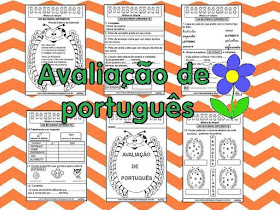 Avaliação de português 3 ano