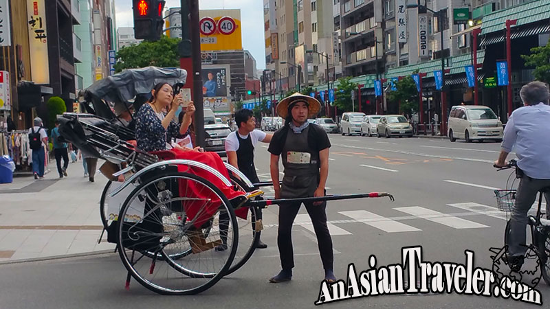 Jinrikisha Japanese Rickshaw