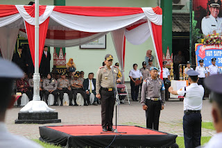 Kapolresta Yogyakarta Jadi Inspektur Upacara HUT Satpam ke-38 di Balai Kota Yogyakarta