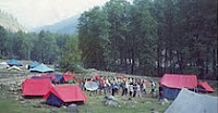 camping sight raison- kullu india- famous tourism places in india