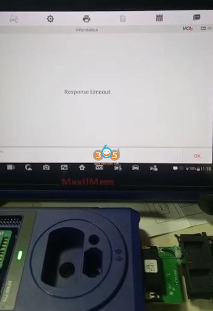 Solve Autel IM608 BMW EWS3 Response Timeout 4