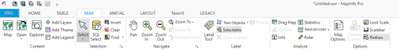 Ribbon Toolbar Mapinfo