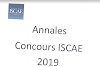 Concours ISCAE: Annales (2004-2018)