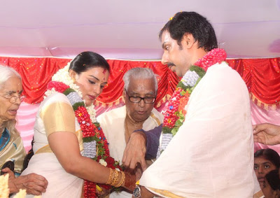 Actress Swetha Menon Marriage Original Photos No Watermarks, Swetha Menon wedding stills