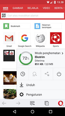 Download Aplikasi Browser Opra mini android apk