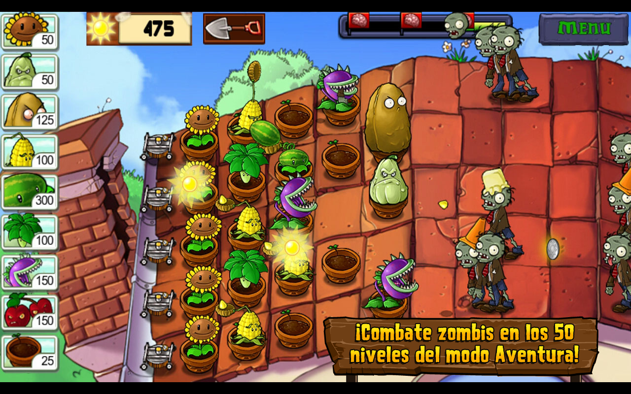 Plantas Vs Zombies Premium v8.1.0 ~ Androidcito