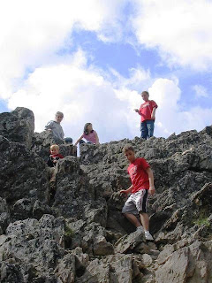 Ben Climbing, Savage River