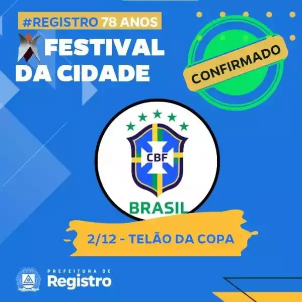 Vai ter Telão da Copa do Mundo na Praça Beira Rio - Brasil x Camarões 2-12