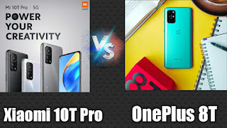 Xiaomi 10T Pro vs OnePlus 8T www.technicalsht.com