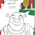 dibujos de shrek para colorear
