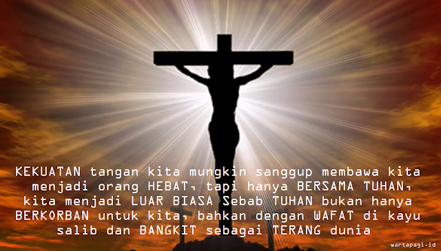 Kumpulan gambar Salib Jumat Agung lengkap kata ucapan 