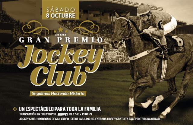 Gran Premio Jockey Club 2016 San Isidro