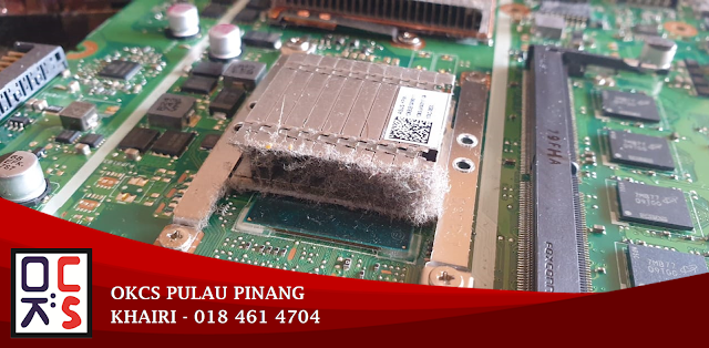 SOLVED: KEDAI REPAIR LAPTOP JURU | ASUS X541U OVERHEATING