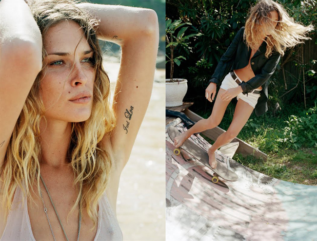 Erin Wasson tattoo In Erin Wasson Our girl Erin is amazing.