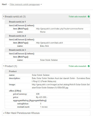 SEO Opencart Structured Data