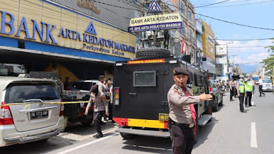 Perampokan Bank Arta Kedaton di Lampung, 3 Orang Luka Tembak