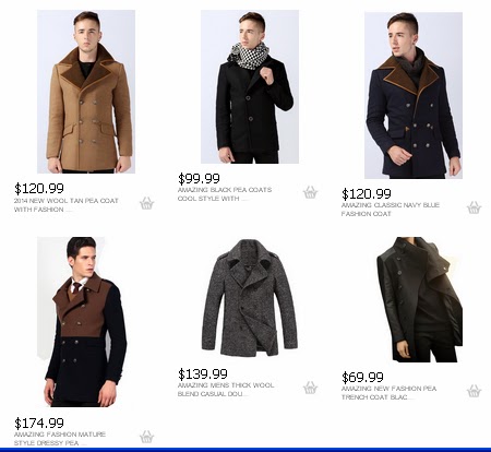 мужчины шерстяное пальто на продажу