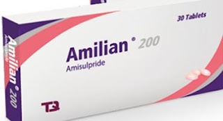 الأسم العلمي Amisulpride,الأسم التجاري Amilian F/C Tablets,دواء أميسلبرايد, دواء أميليان  50mg, 100mg & 200mg, دواء مضاد للذهان يستعمل للأنفصام في البالغين,ميسلبرايد ,مضادات الذهان,تخفيف أعراض الفصام ,جرعات أميليان,الأعراض الجانبية أميليان,التداخلات الدوائية أميليان,شركة التقدم للصناعات الدوائية,موسوعة الأدوية الأردنية,أميلاين  Amilian,دواء أميسولبرايد لعلاج الفصام, الصحة النفسية,مضادات الذهان غير النمطية