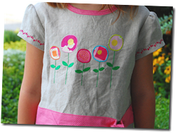 linen poppies dress 2
