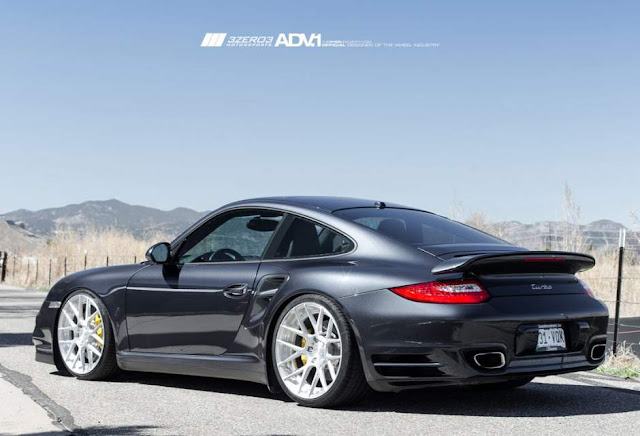 2010 Porsche 997 Turbo with ADV.1 Wheels