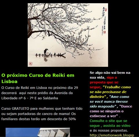 Blog pessoal de Dulce Pombo, clique para seguir o link e visitar o blog