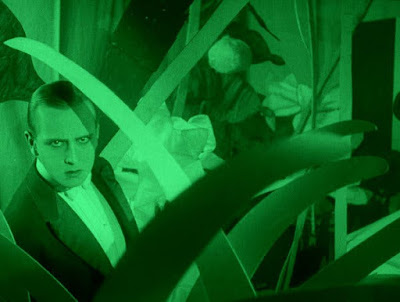 silent movie green tinting