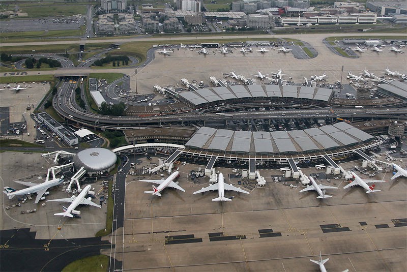 Paris Charles de Gaulle Airport, Paris, France – 62 million passengers each year