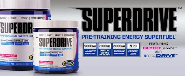 El nuevo pre-entrenamiento de Gaspari Nutrition: SuperDrive