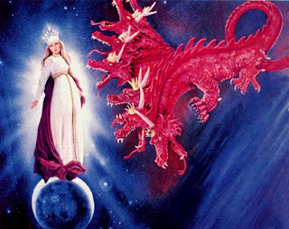 The woman and the Dragon - Rev. 12 (Artist unknown)