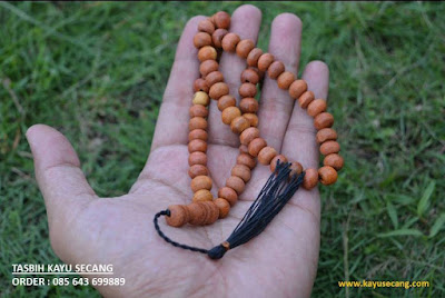 tasbih kayu secang asli