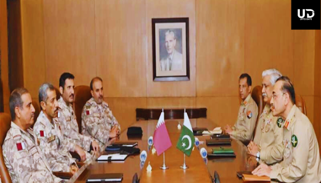 Pakistan and Qatar are determined to further promote defense cooperation