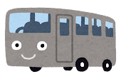 バスのキャラクター「グレー」
