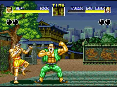 Tung Fu Rue in Fatal Fury in sala giochi