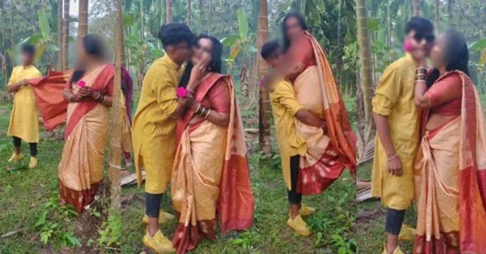 শিক্ষিকার সঙ্গে ছাত্রের ফটো ভাইরাল