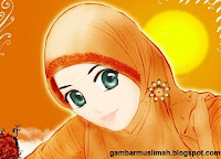 gambar muslimah lucu