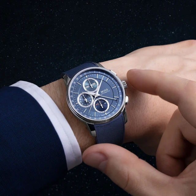 Mido Baroncelli Chronograph Moonphase