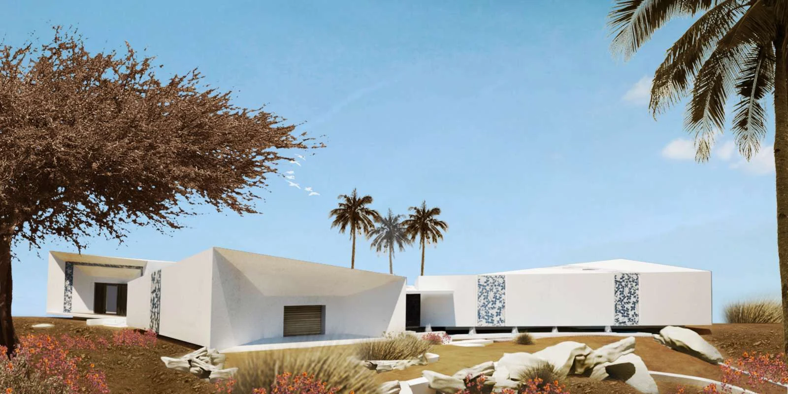 Alkhozama Desert House by Ark Kassam Architects