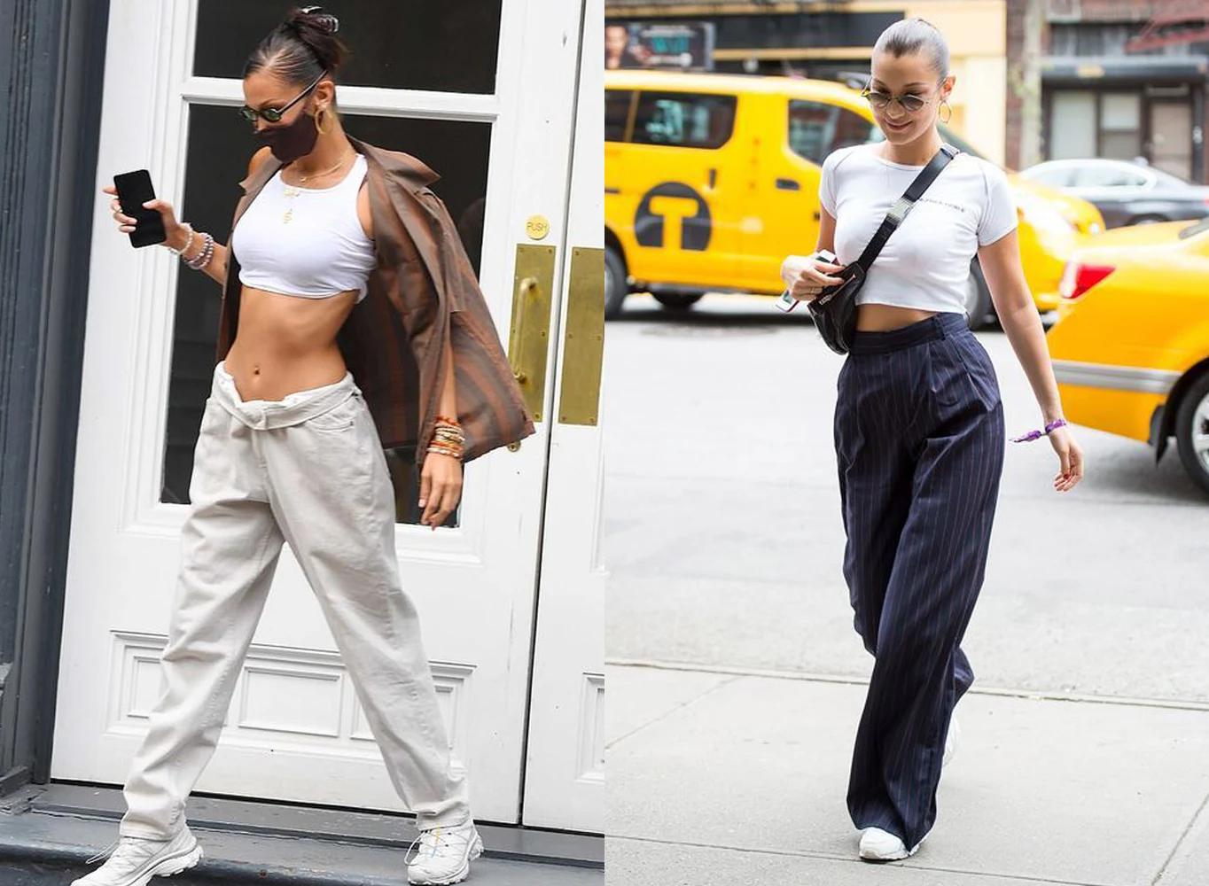 Bella Hadid street style, athleisure