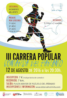 carrera popular comarca del Paramo