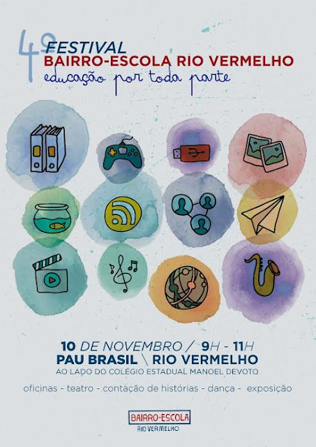 Dia 10 tem estival Bairro-Escola Rio Vermelho