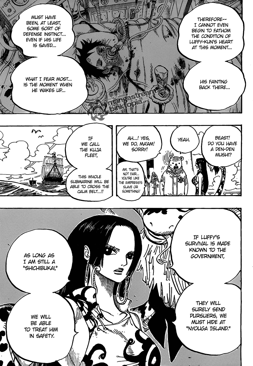 Read One Piece 581 Online | 12 - Press F5 to reload this image