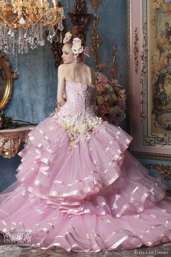 Pink Wedding Dresses