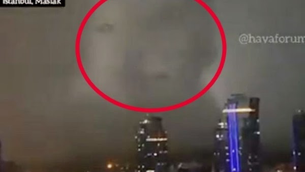 Terror por la aparición de 'la cara de un niño' en plena tormenta: video causa pánico y se hace viral 