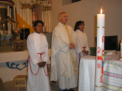 Gottesdienst im Hochland Boliviens