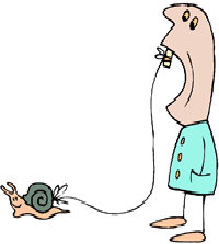 extraction dentaire par un escargot