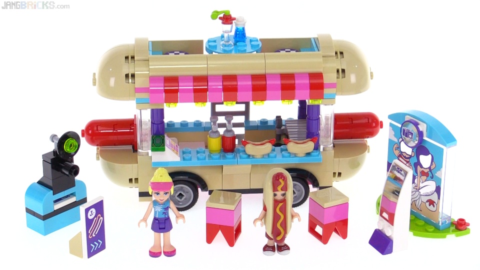 LEGO Friends Amusement Park Hot Dog Van review! 41129