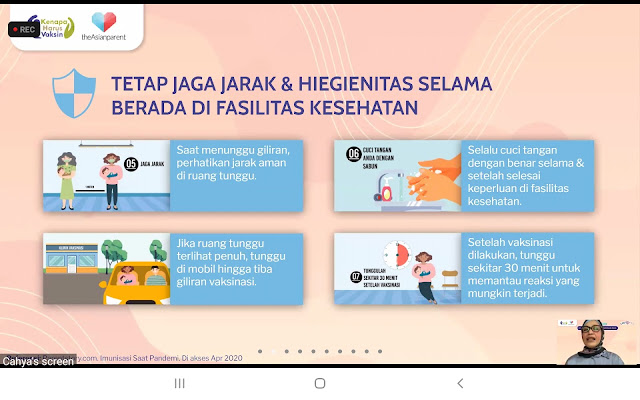 tips aman vaksin pandemi