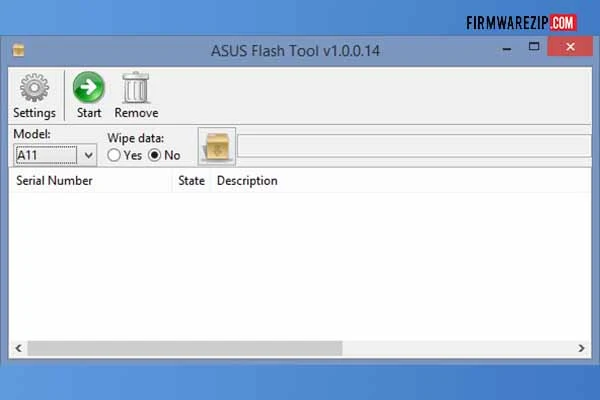 How to flash Asus firmware via Asus Flash Tool